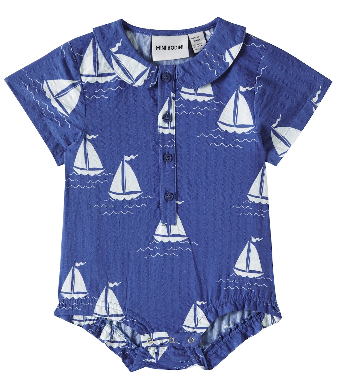 Mini Rodini - Printed cotton bodysuit