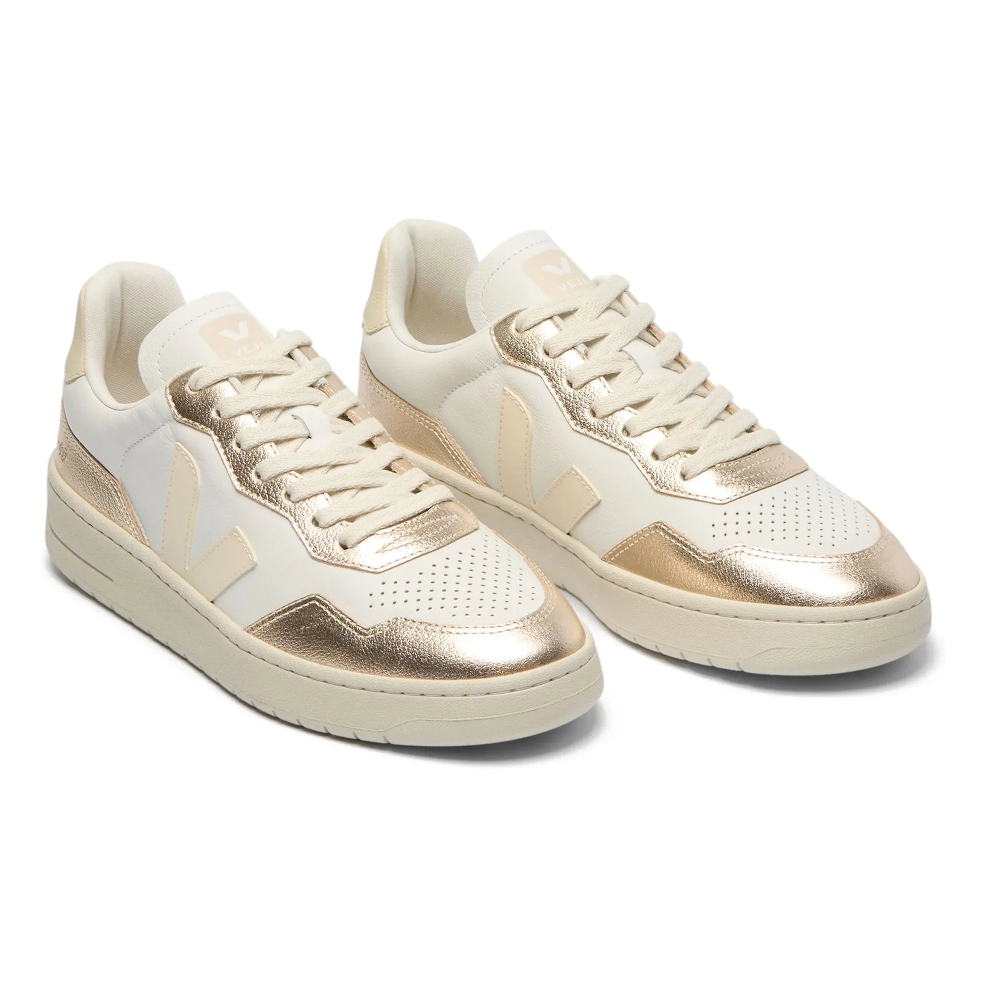 Veja - V-90 Leather O.T. Sneakers | Bronze