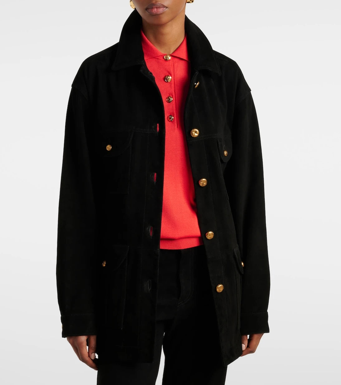 Blazé Milano - Sahariana suede jacket