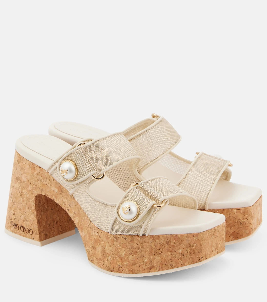 Jimmy Choo - Fayence 95 platform sandals