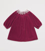 Tartine et Chocolat Pink Velvet Lace-Collar Dress (3 Months-4 Years)
