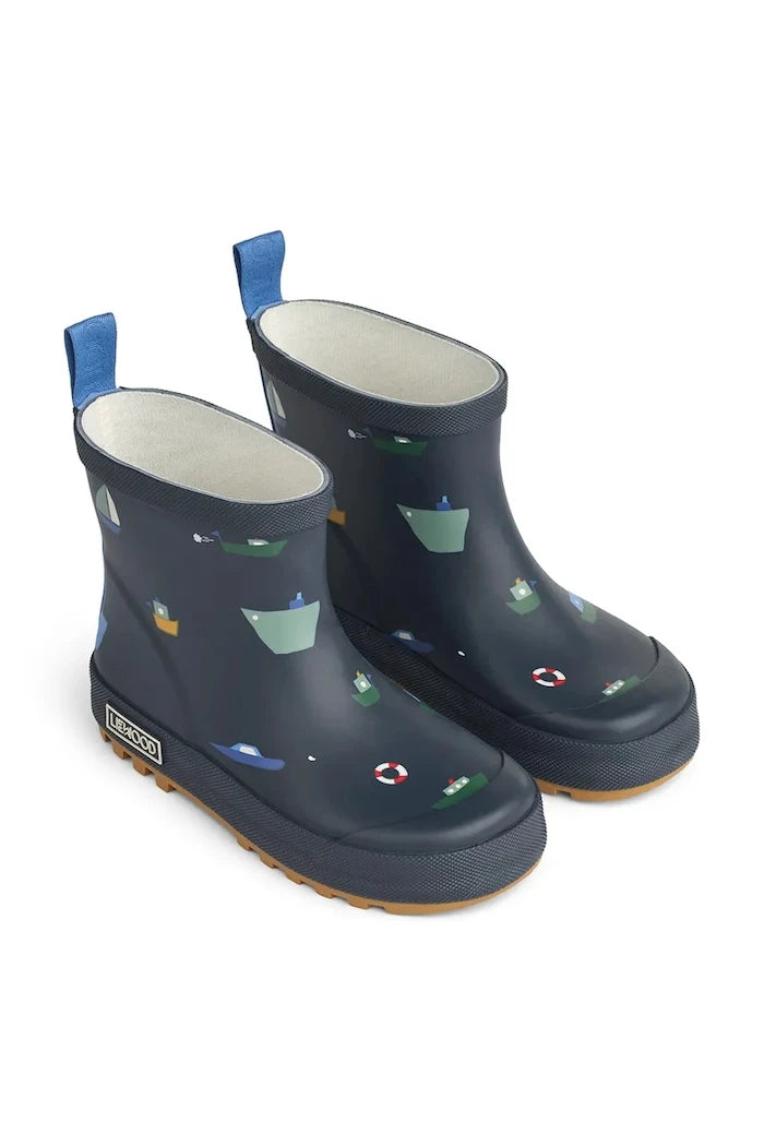 Liewood гумени ботуши за деца Tekla Printed Rainboot