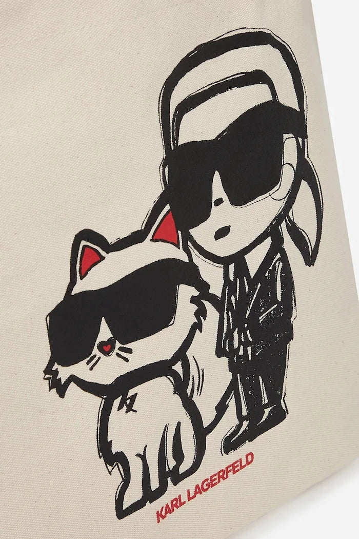 Памучна чанта Karl Lagerfeld IKON