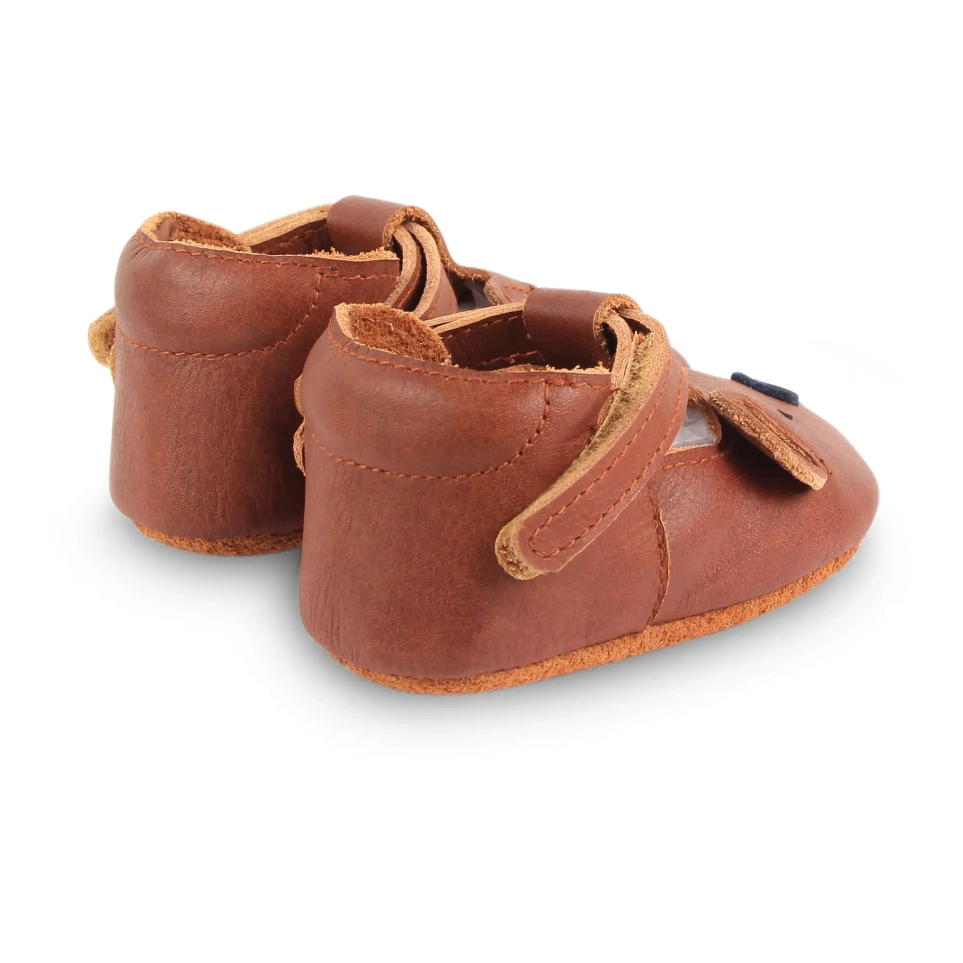 Donsje - Spark Leather Slippers | Camel