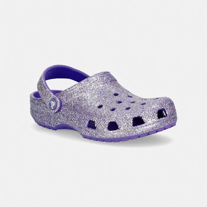 Детски чехли Crocs CLASSIC FANTASY GLITTER CLOG K