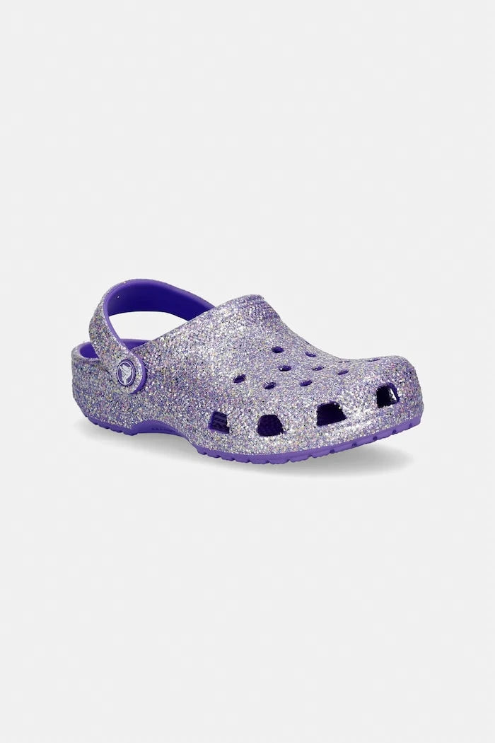 Детски чехли Crocs CLASSIC FANTASY GLITTER CLOG K
