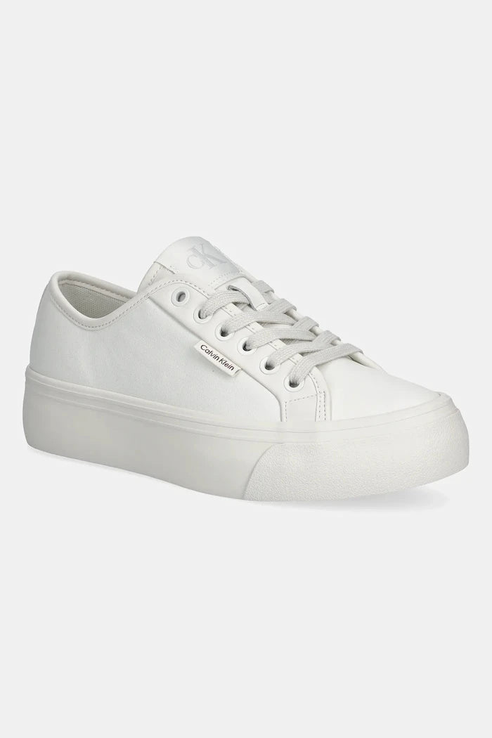 Маратонки Calvin Klein VULC FLATF LACE UP LTH CK