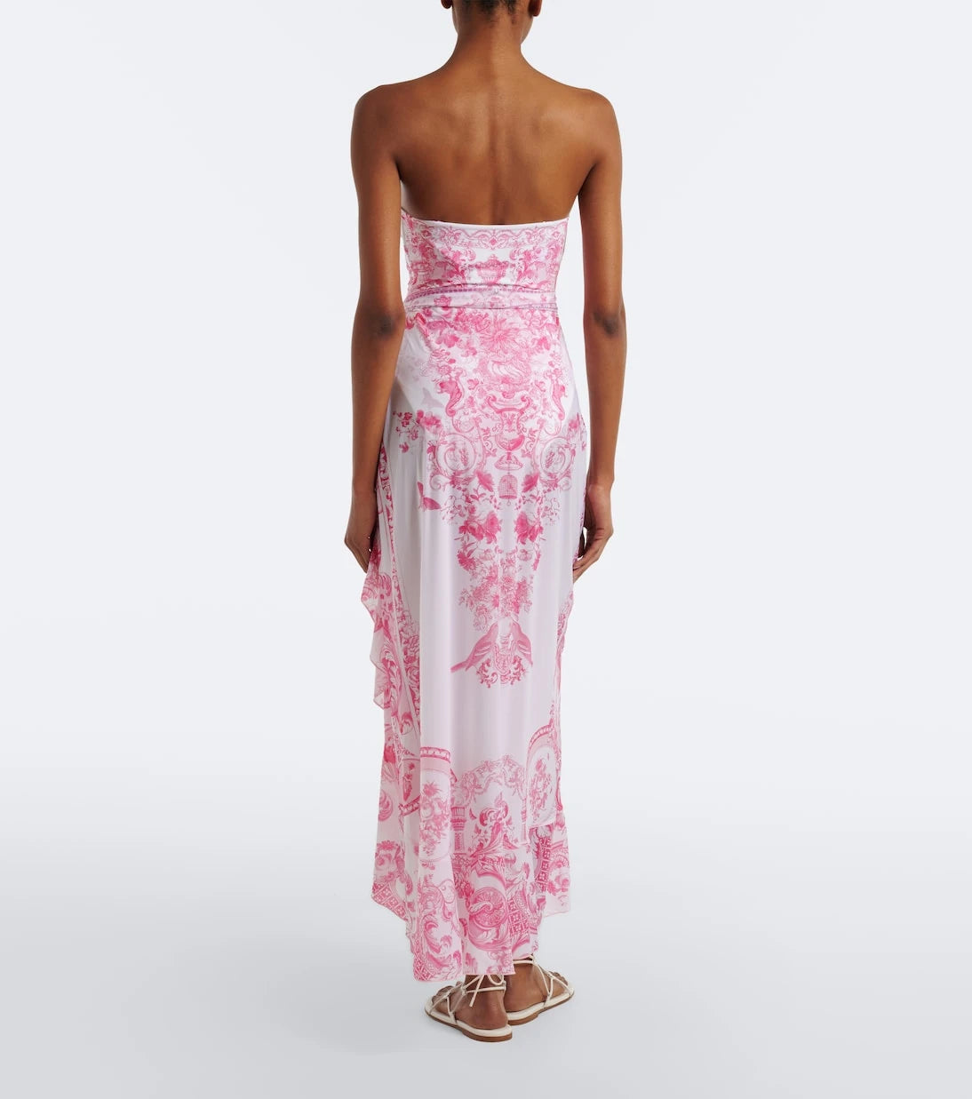 Camilla - Printed jersey beach cover-up