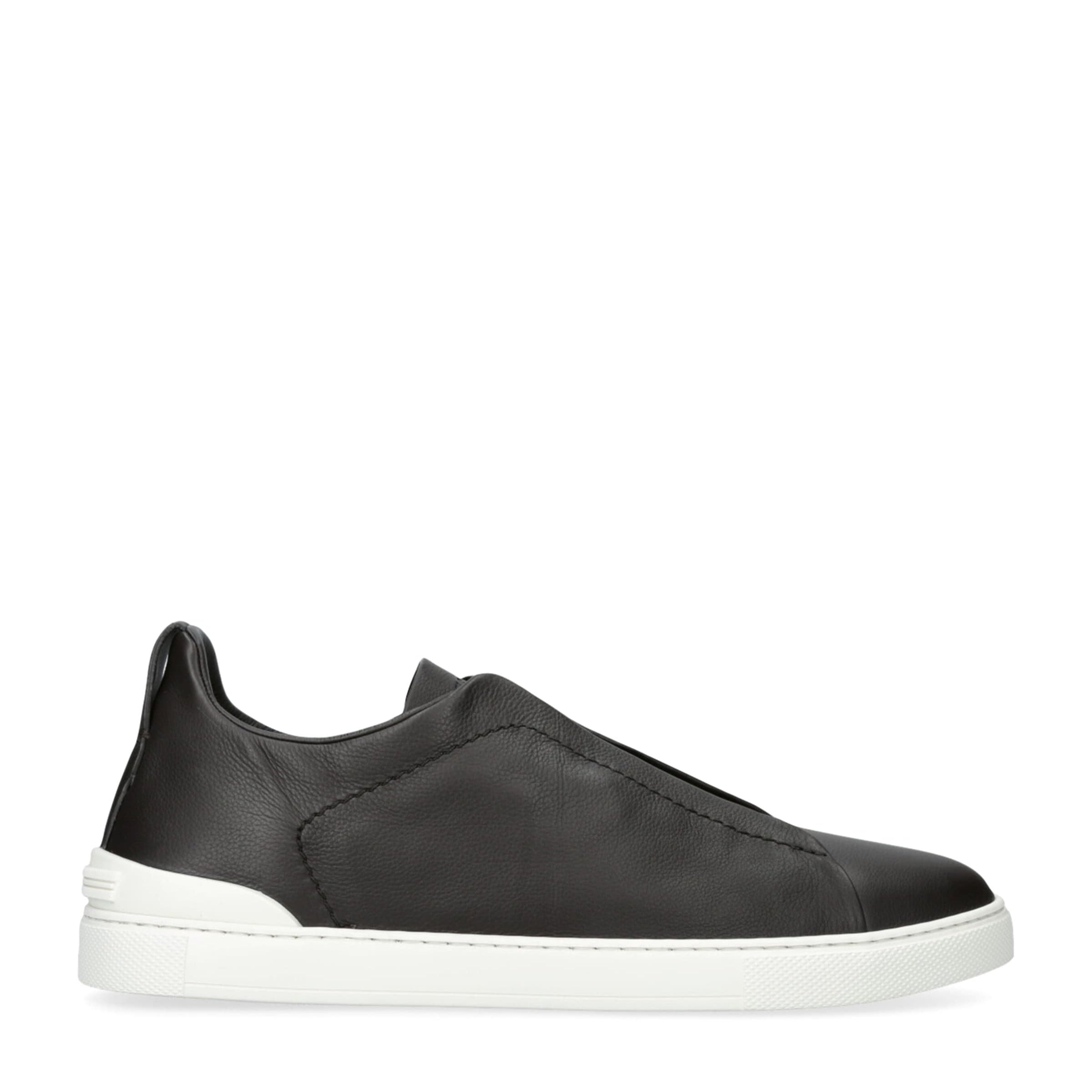 Leather Triple Stitch SECONDSKIN Sneakers