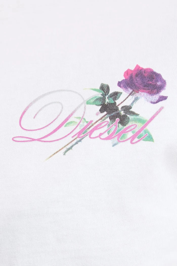 Diesel къс топ дамски памучен T-CROPYN