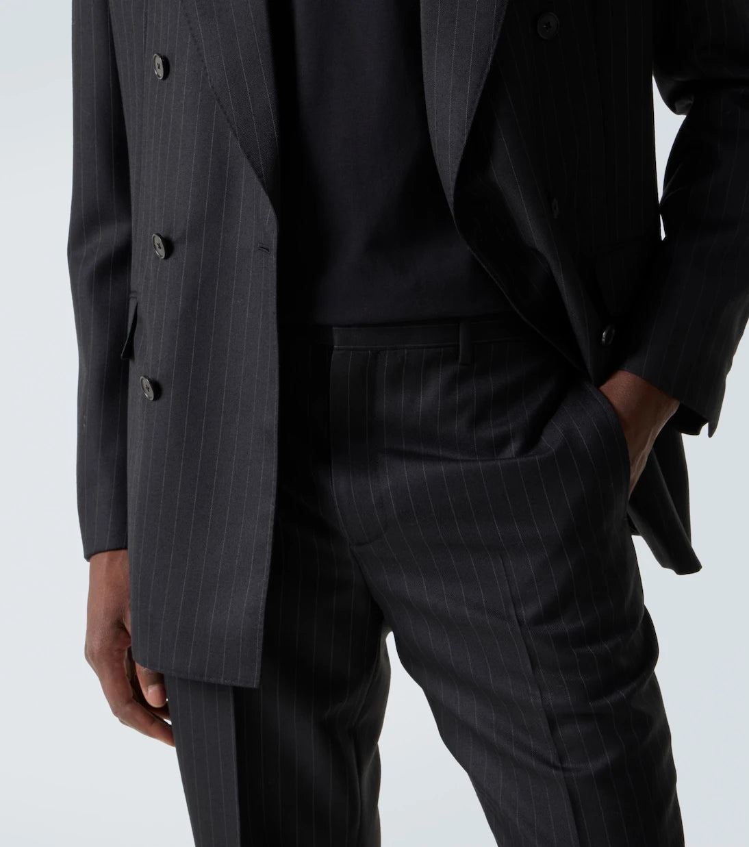 Givenchy - Pinstripe wool straight pants