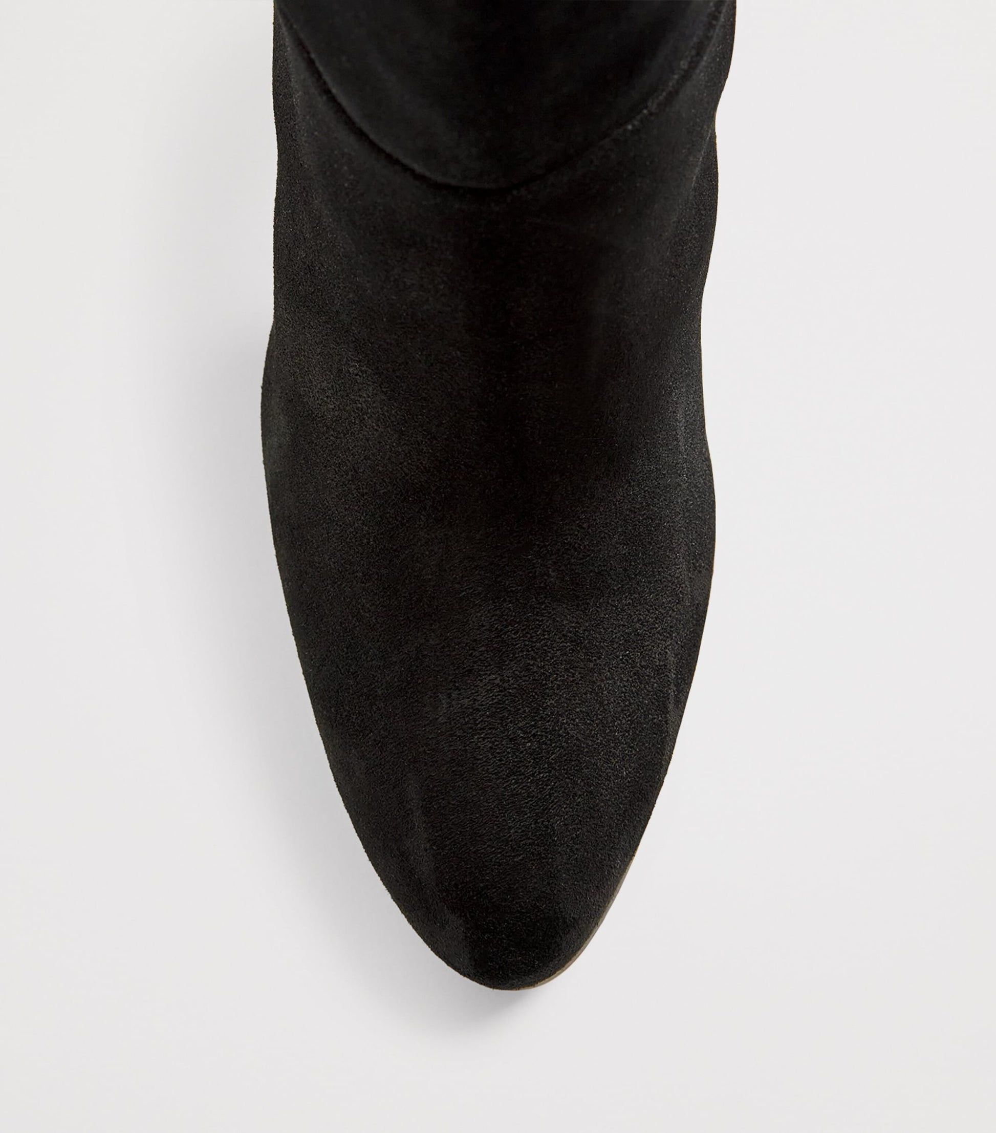 Black Suede Eve Over-The-Knee Boots 85