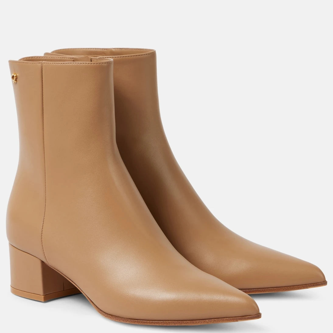 Gianvito Rossi - Lyell 45 leather ankle boots