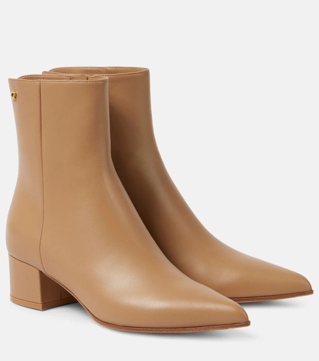 Gianvito Rossi - Lyell 45 leather ankle boots