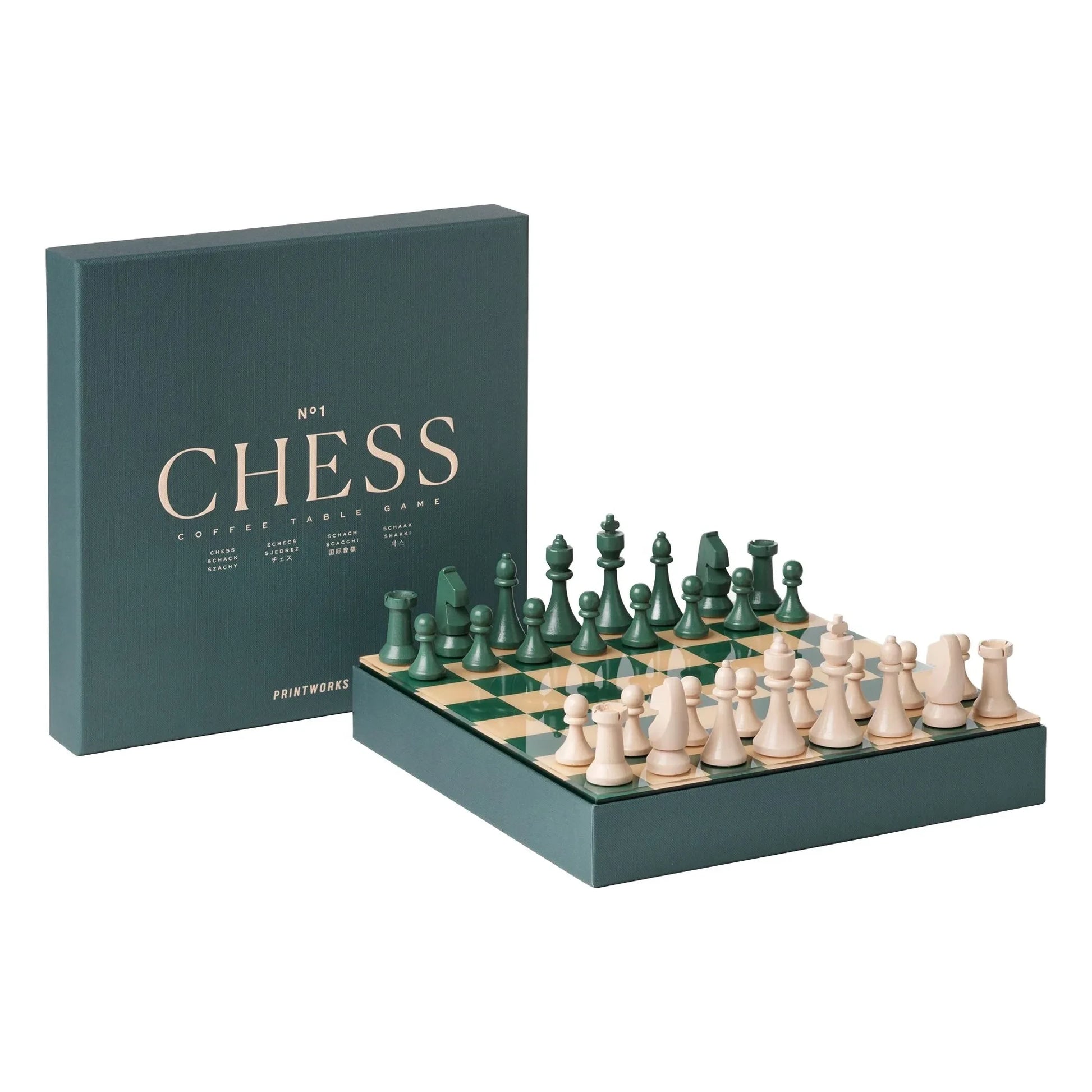 PrintWorks - Chess game | Dark green