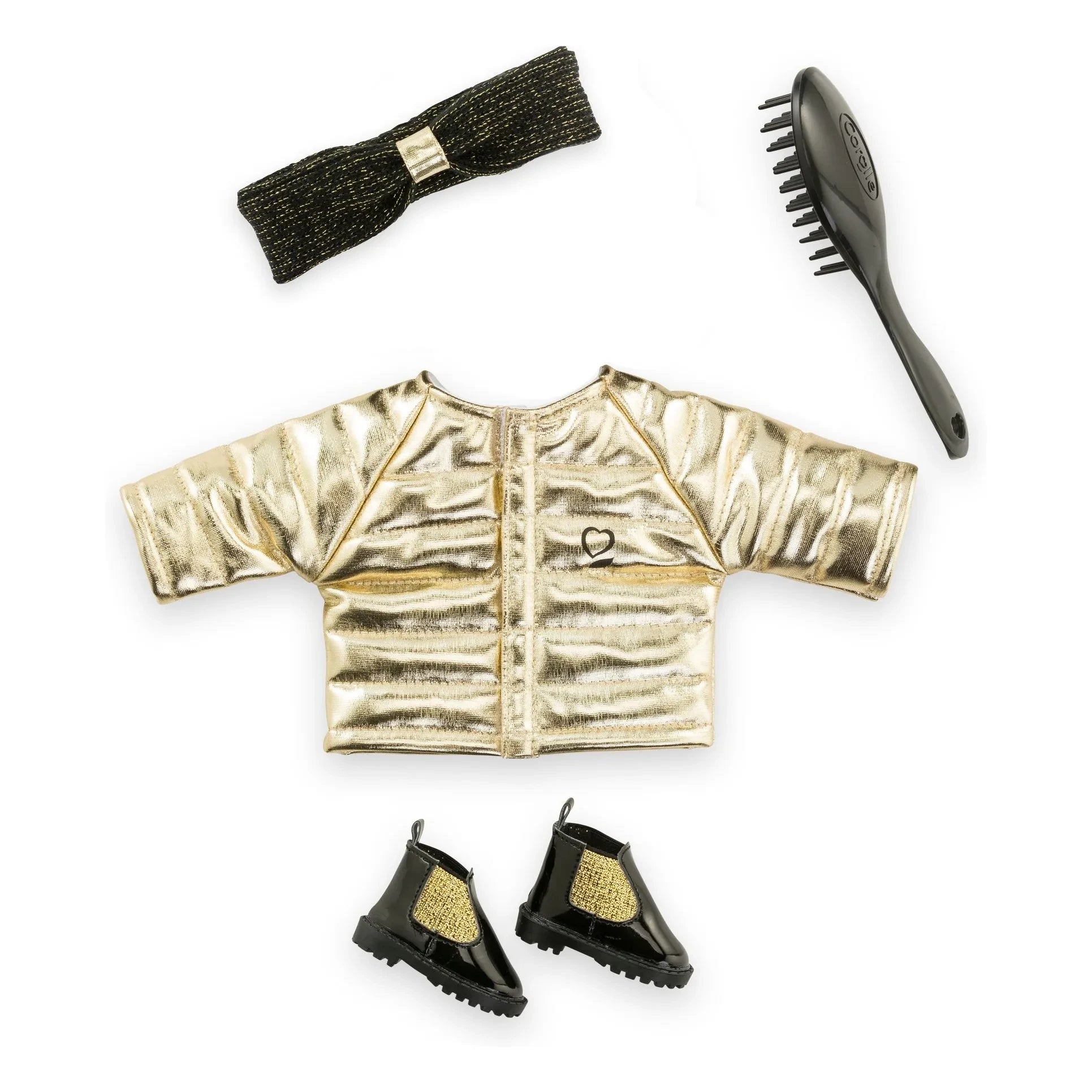 Corolle - Coat and accessories Sewing for doll 36 cm | Gold