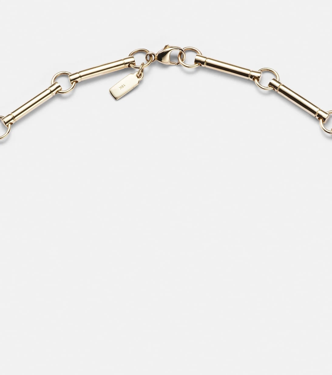 FoundRae - Four Heart Clover 18kt gold necklace with diamonds