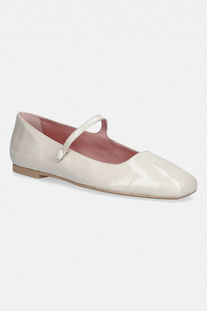 Deri Balerin Ayakkabı Pretty Ballerinas Camille