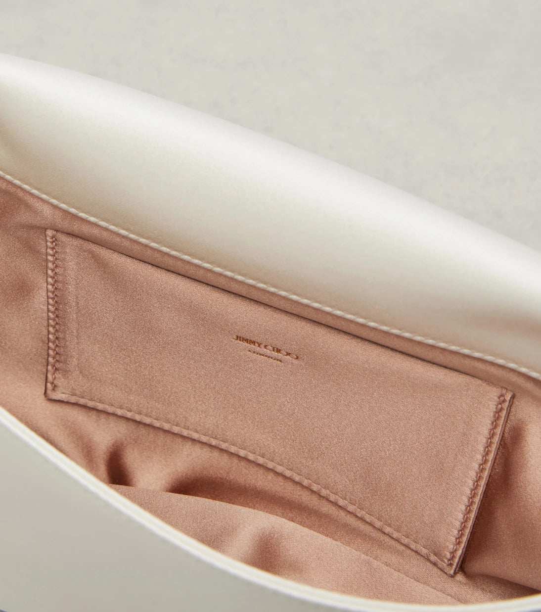 Jimmy Choo - Zandra embellished satin clutch