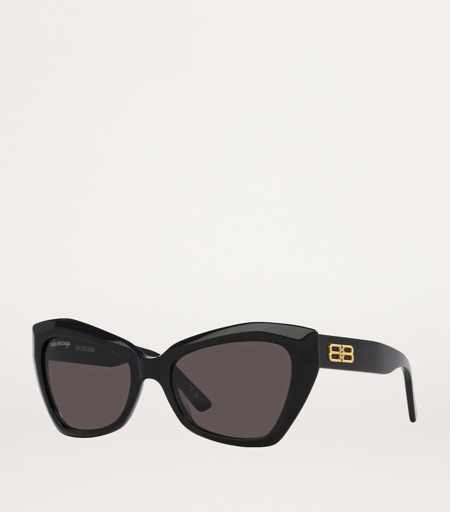 Balenciaga Black Acetate 6E000282 Sunglasses
