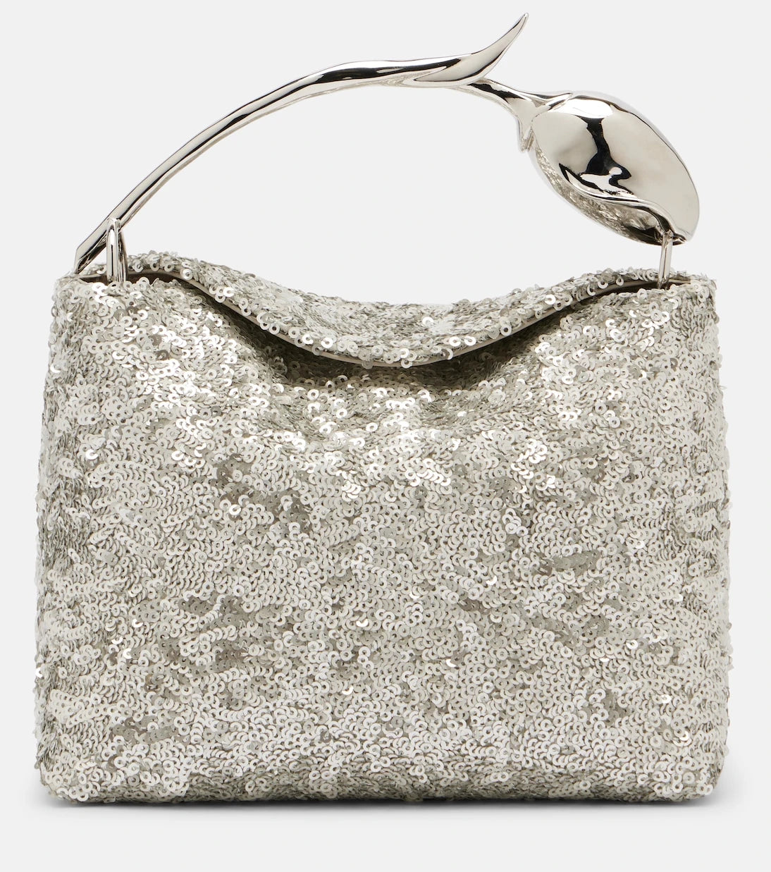 Erdem - Bloom Mini sequined top-handle bag
