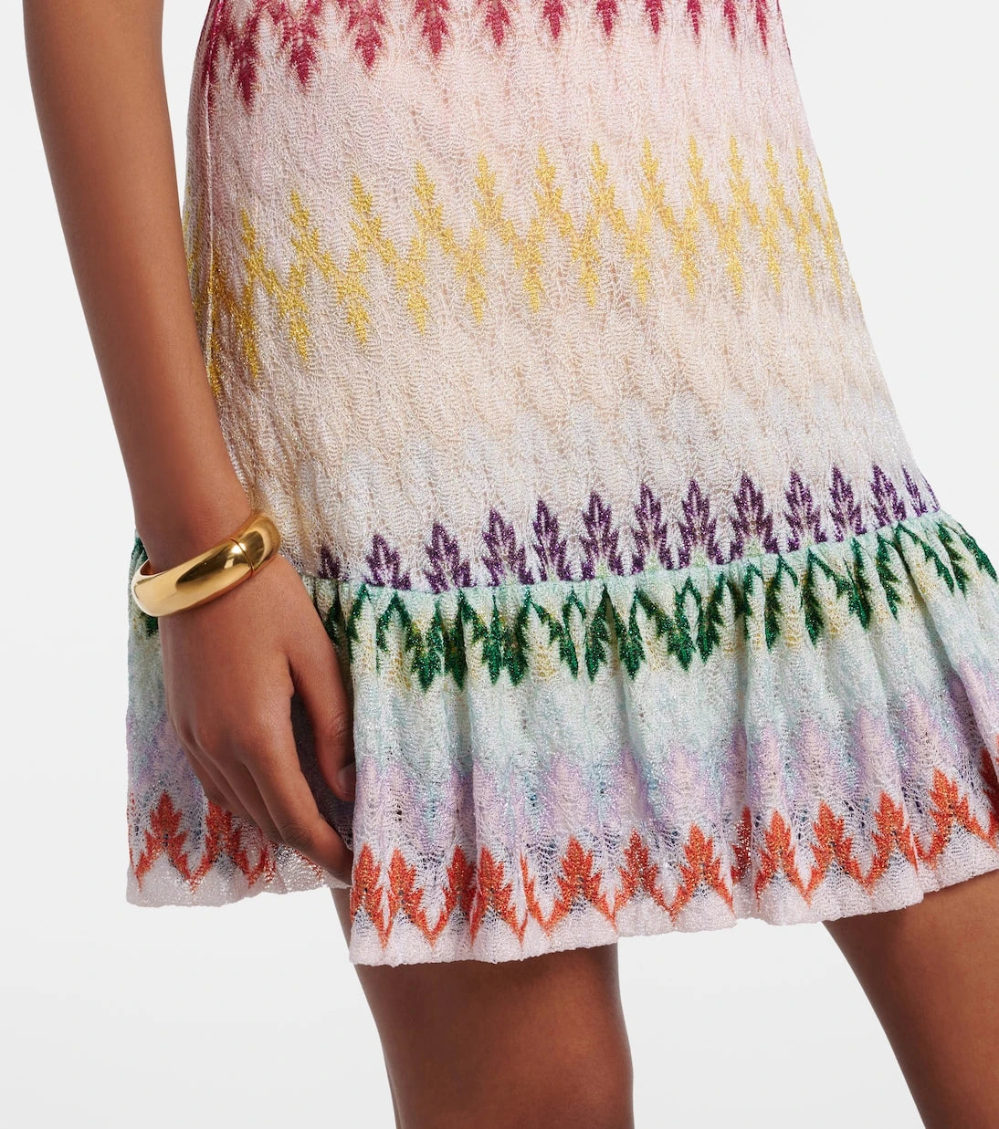 Missoni - فستان قصير لاميه