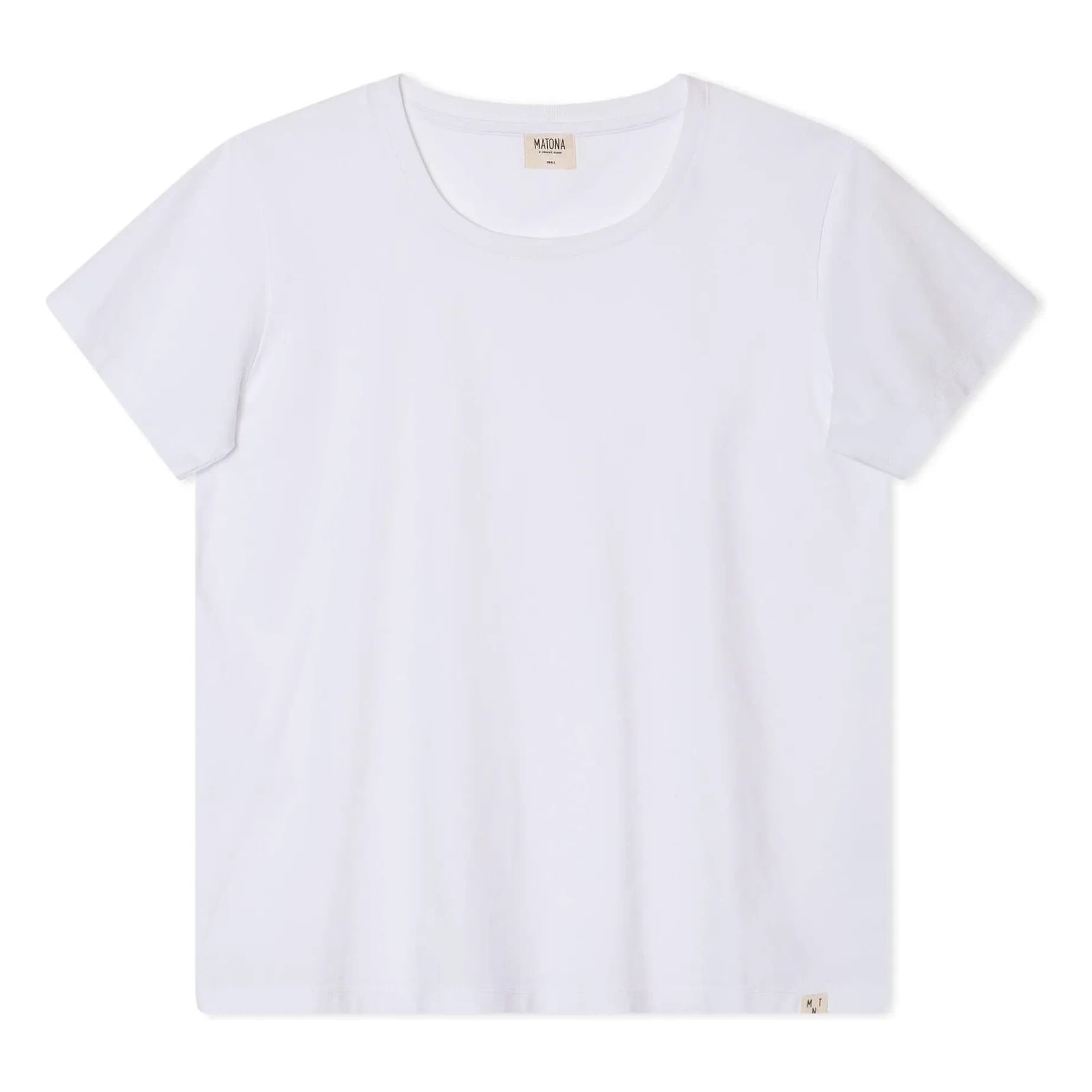 Matona - Core Organic Cotton T-shirt | White