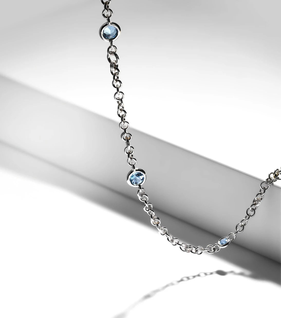 Spinelli Kilcollin - Gravity Estrella sterling silver necklace with aquamarines