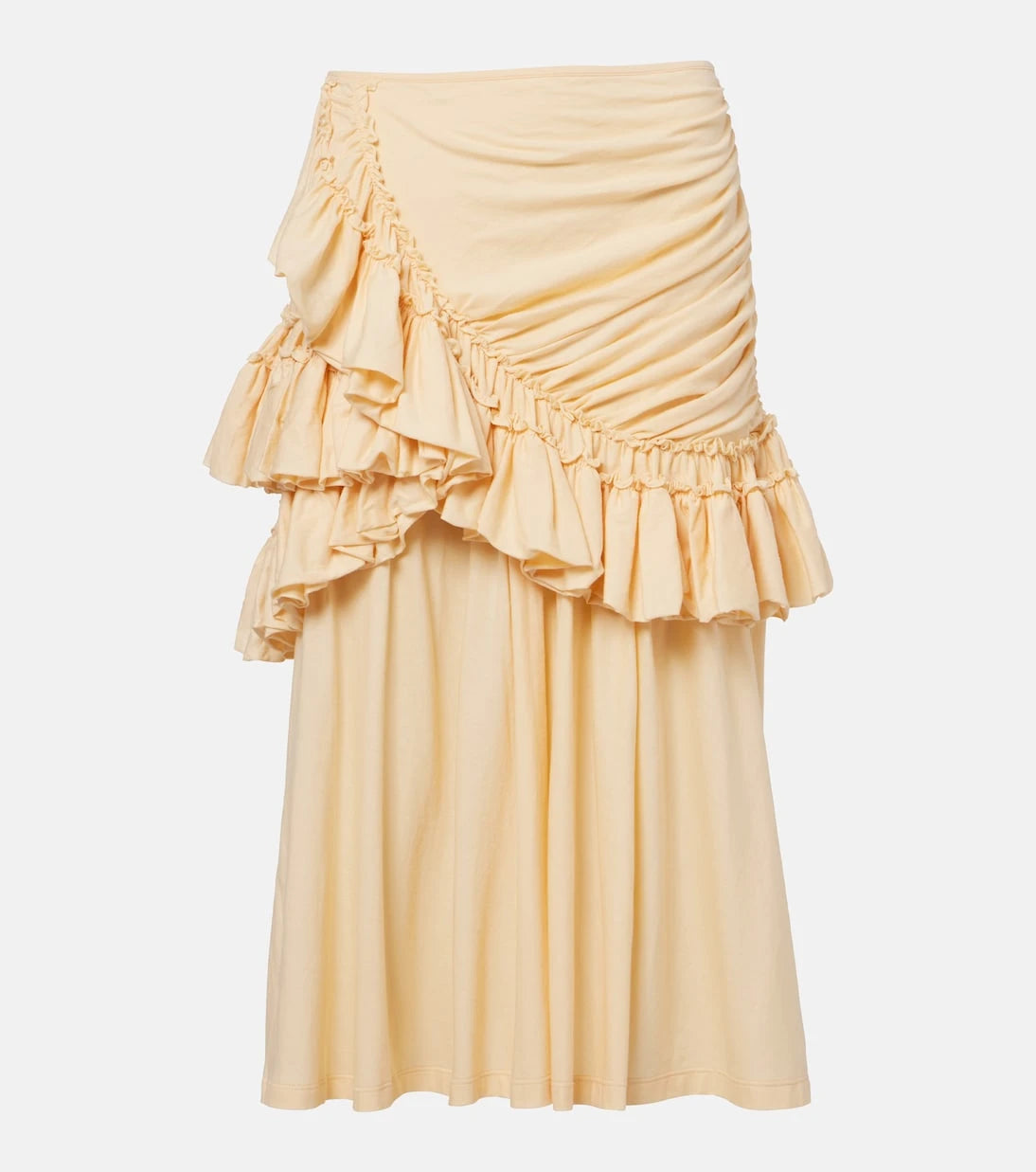 Dries Van Noten - Humairah cotton midi skirt