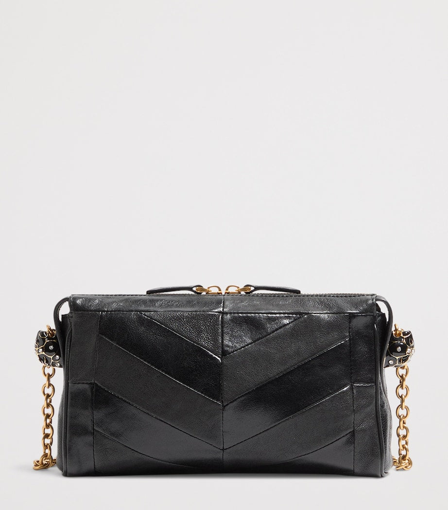 Small Lambskin Panthea Shoulder Bag