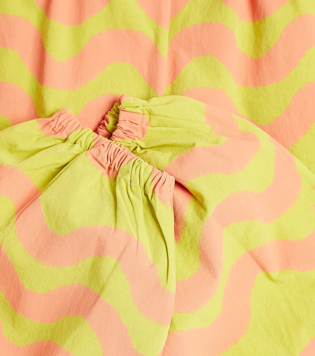 Jellymallow - Wave printed cotton sweatpants
