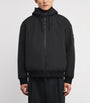 Moose Knuckles Black Reversible Roland Bunny Bomber Jacket