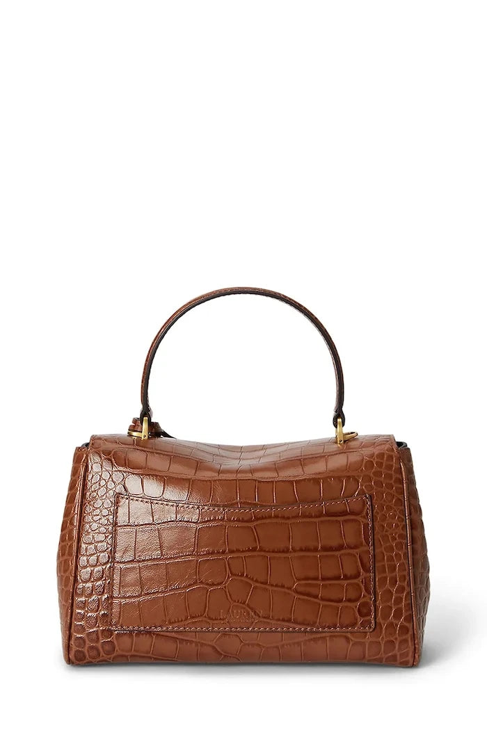 Lauren Ralph Lauren kadın deri crossbody çanta