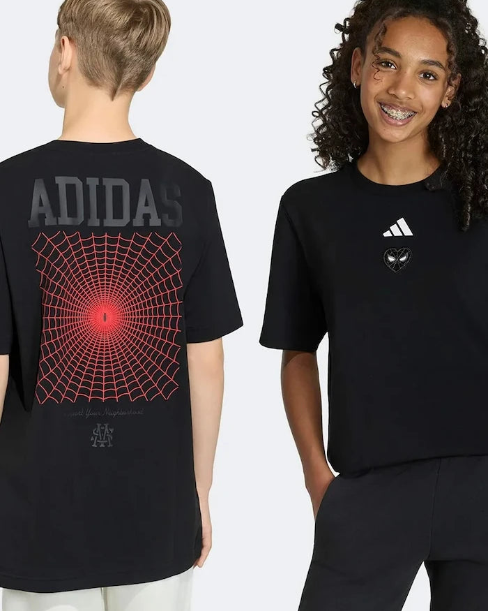 adidas çocuk pamuklu elastanlı MARVEL SPIDER-MAN tişört