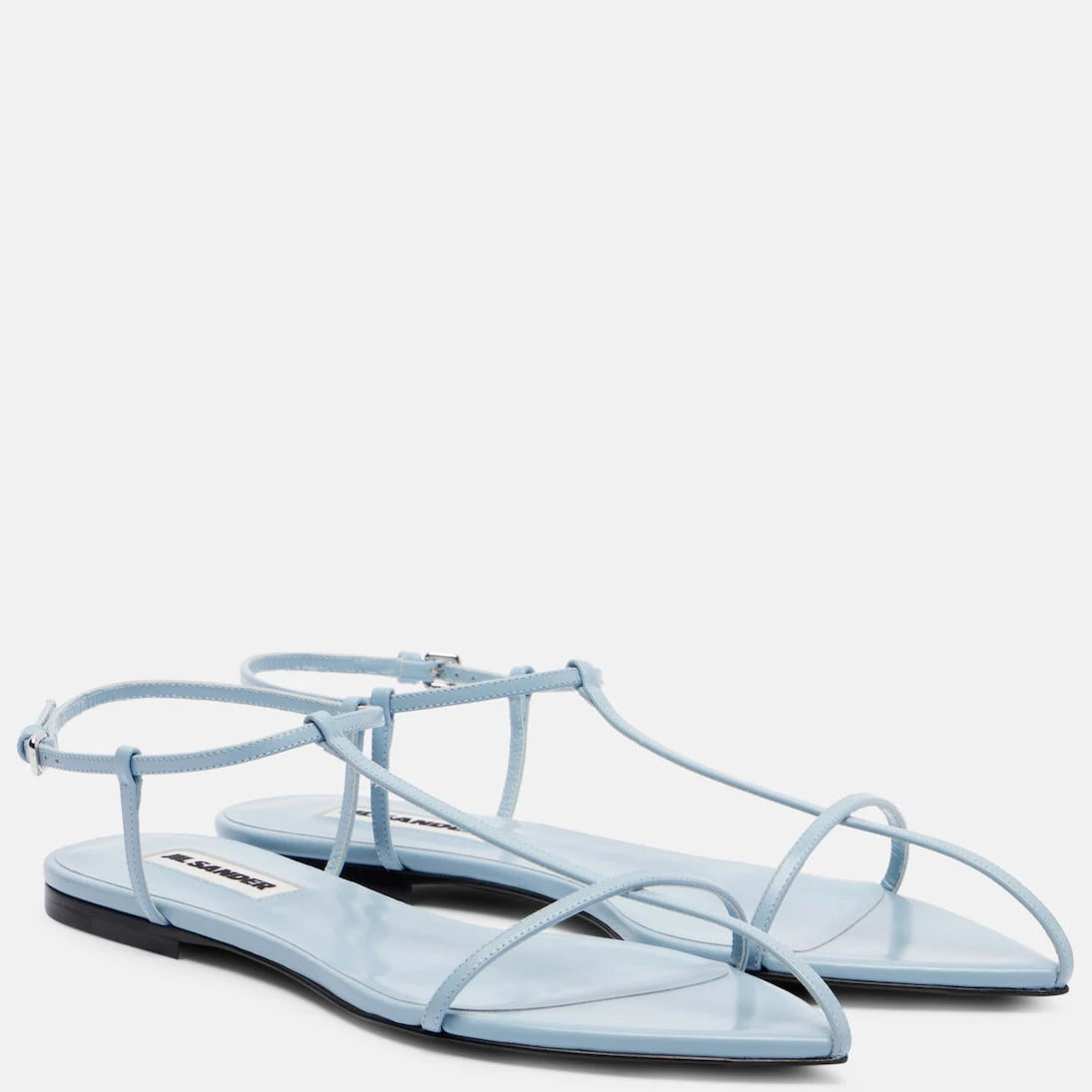 Jil Sander - صندل Cage جلدي