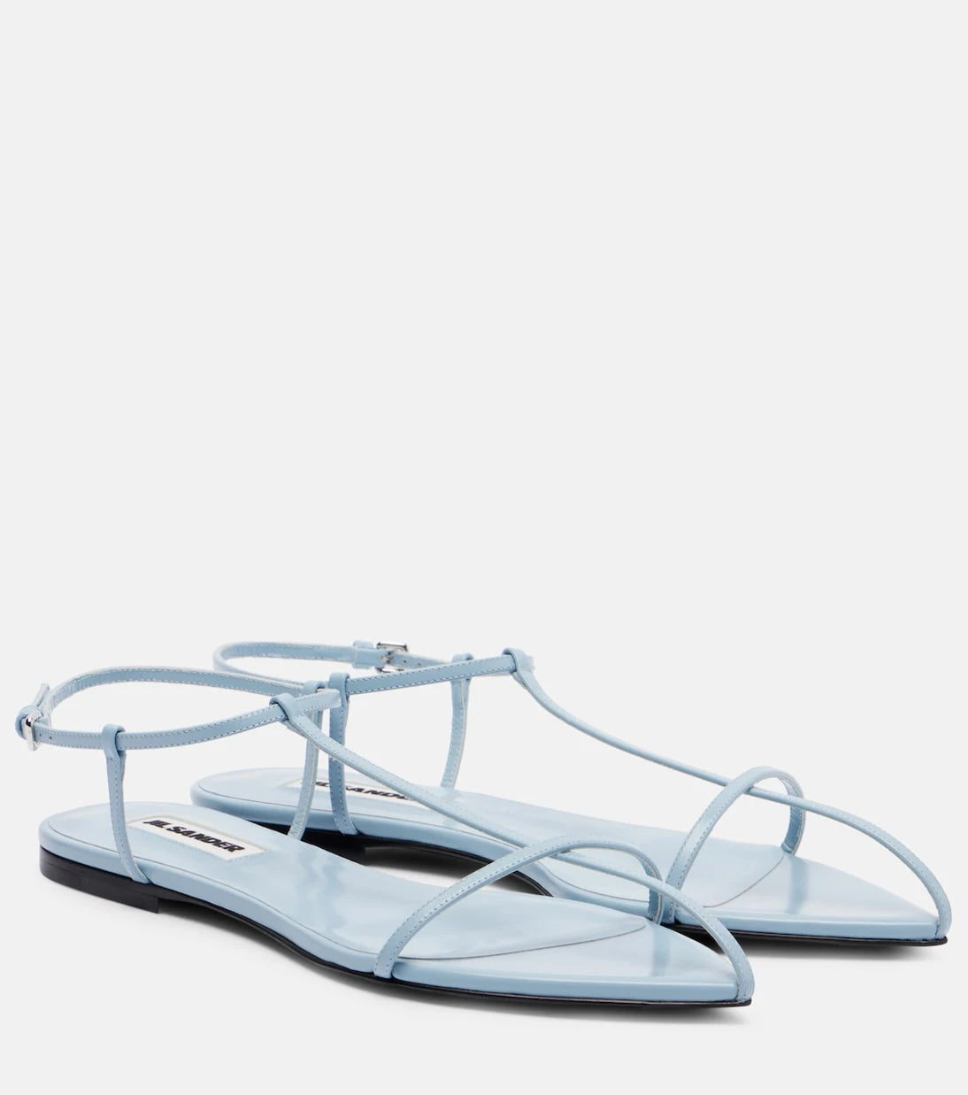 Jil Sander - صندل Cage جلدي