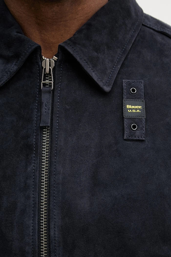 Велурено яке Blauer ALLEN
