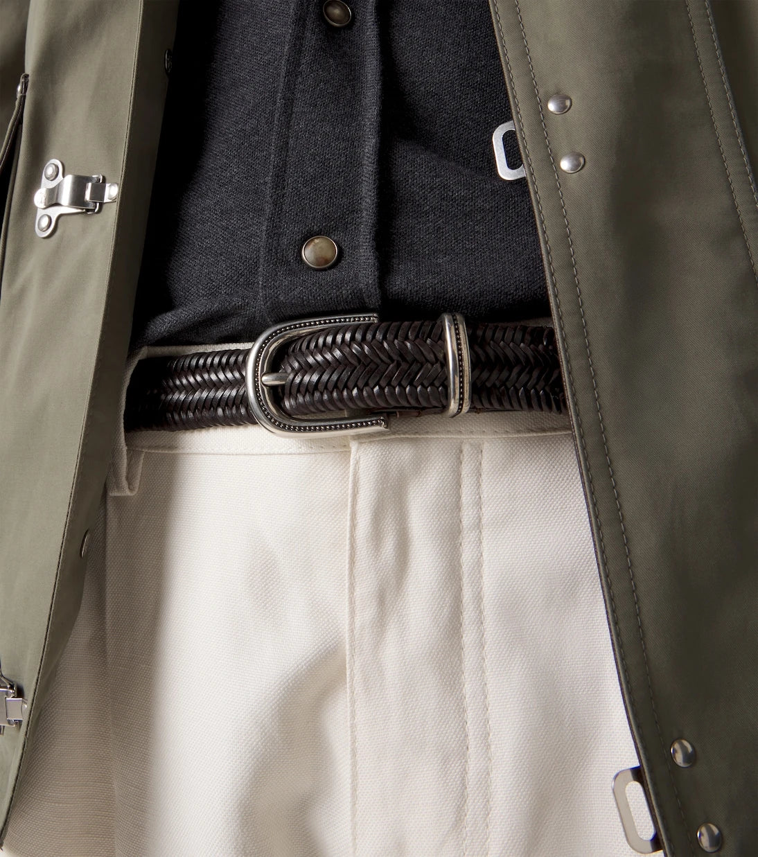 Brunello Cucinelli - Woven leather belt
