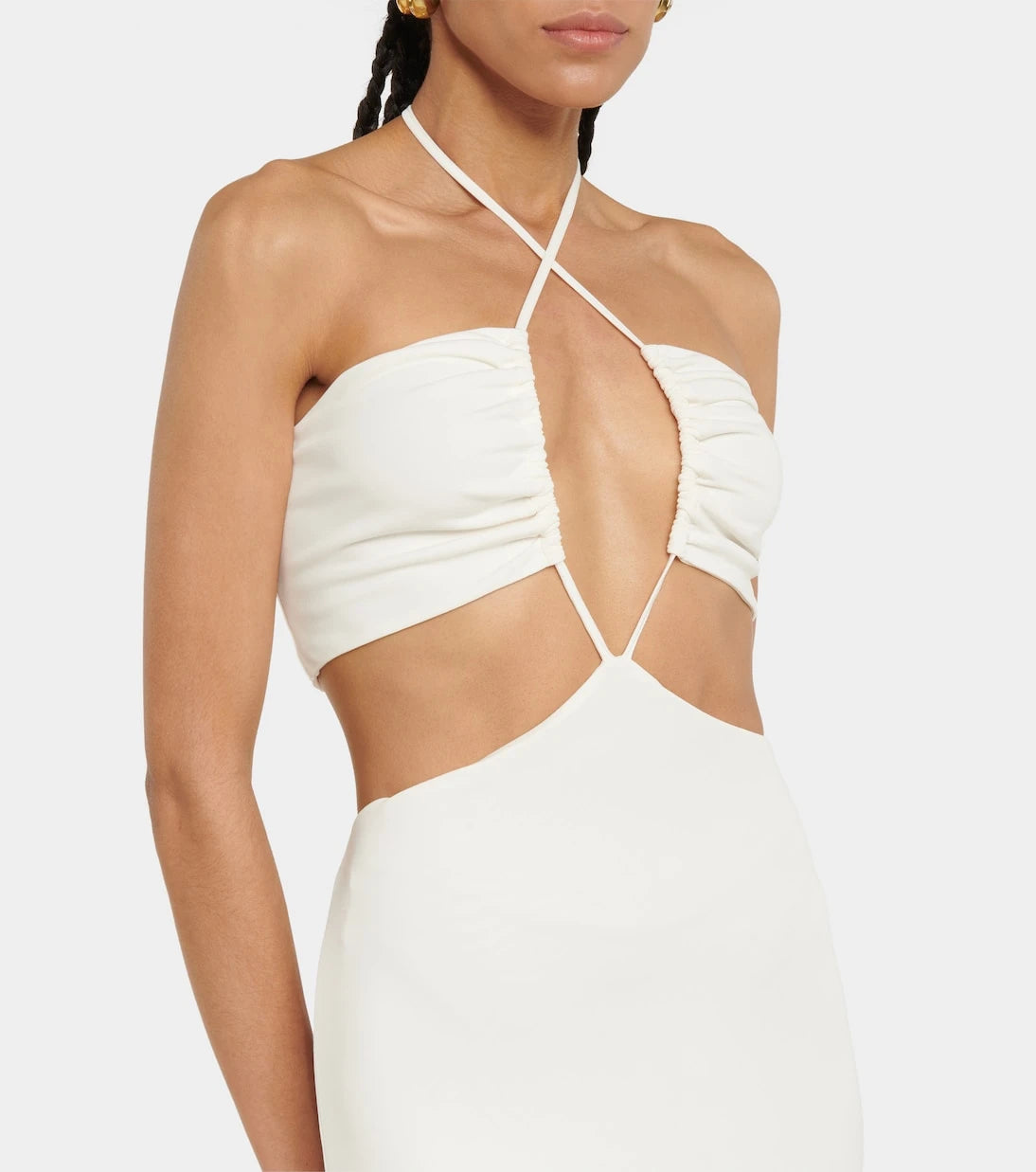 Zeynep Arçay - Cutout jersey maxi dress