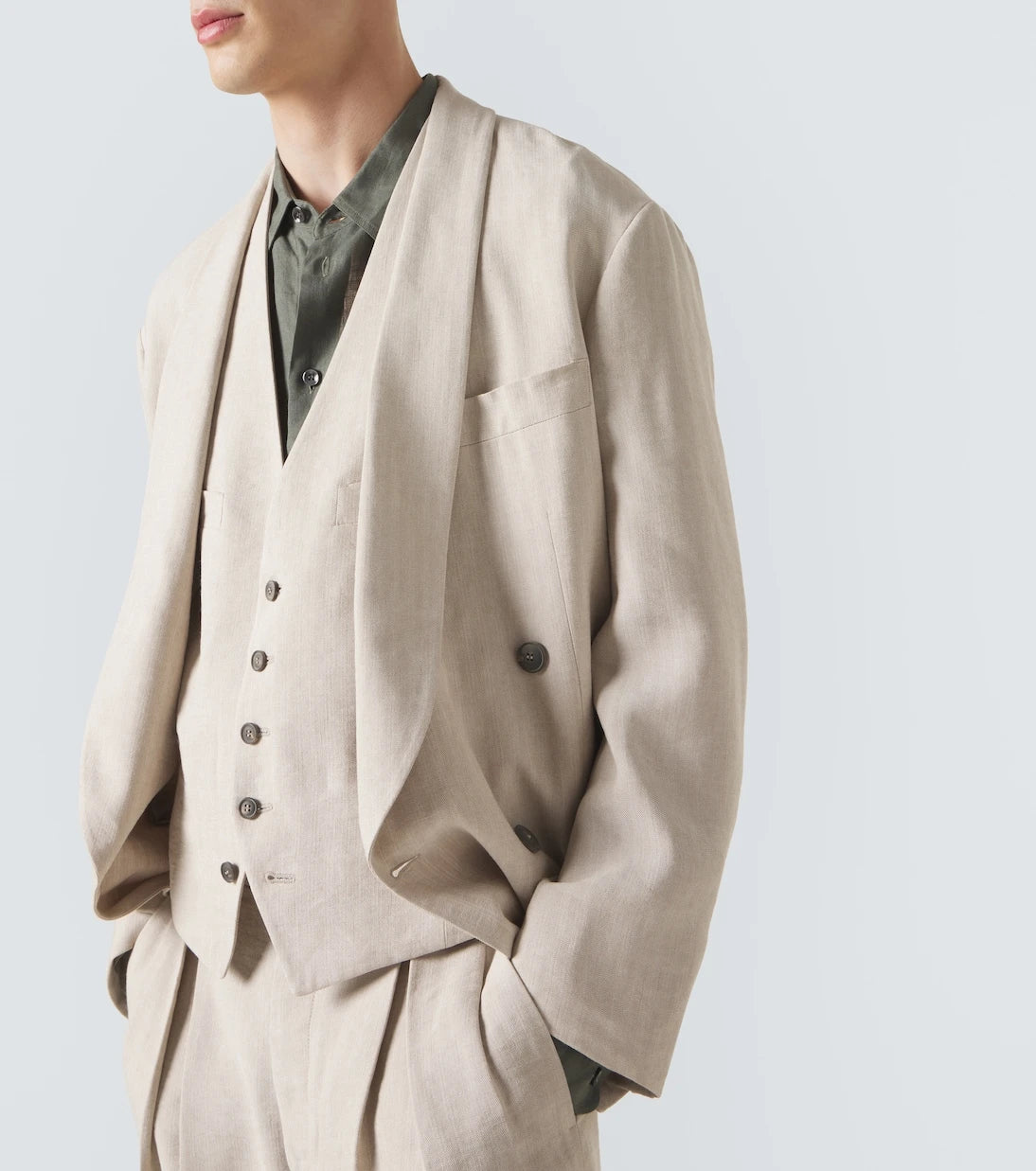 Giorgio Armani - Archivio double-breasted blazer
