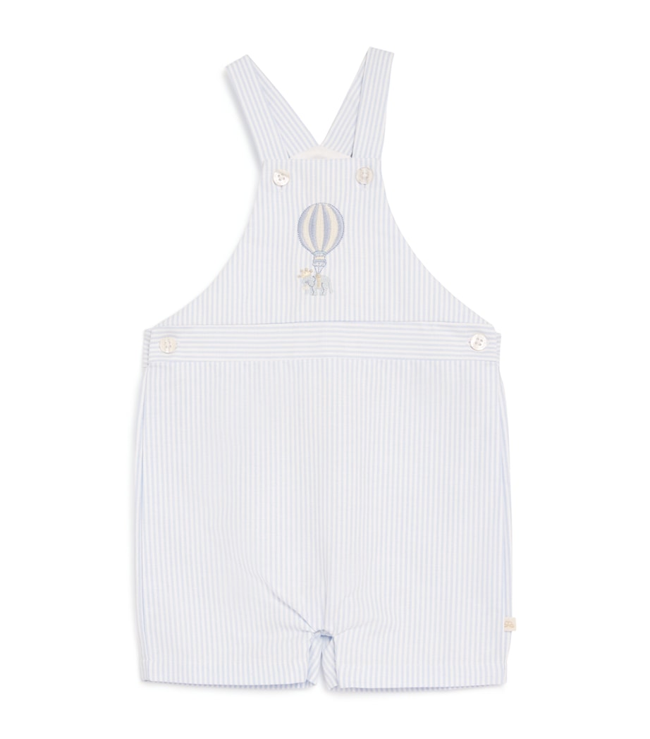 Marie-Chantal Striped Alfie Balloon Dungarees (3-24 Months)