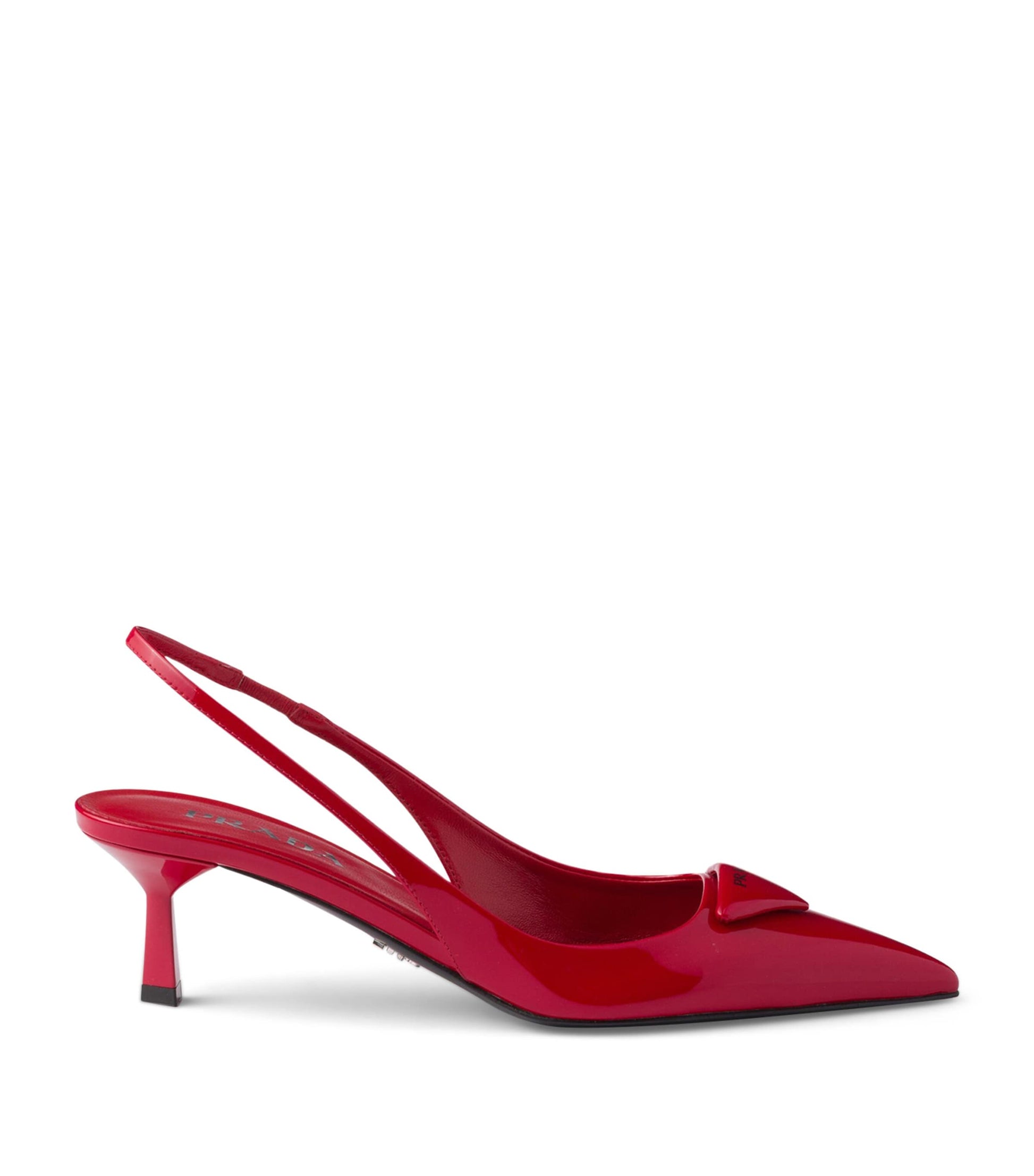 Prada Patent Leather Slingback Pumps 55