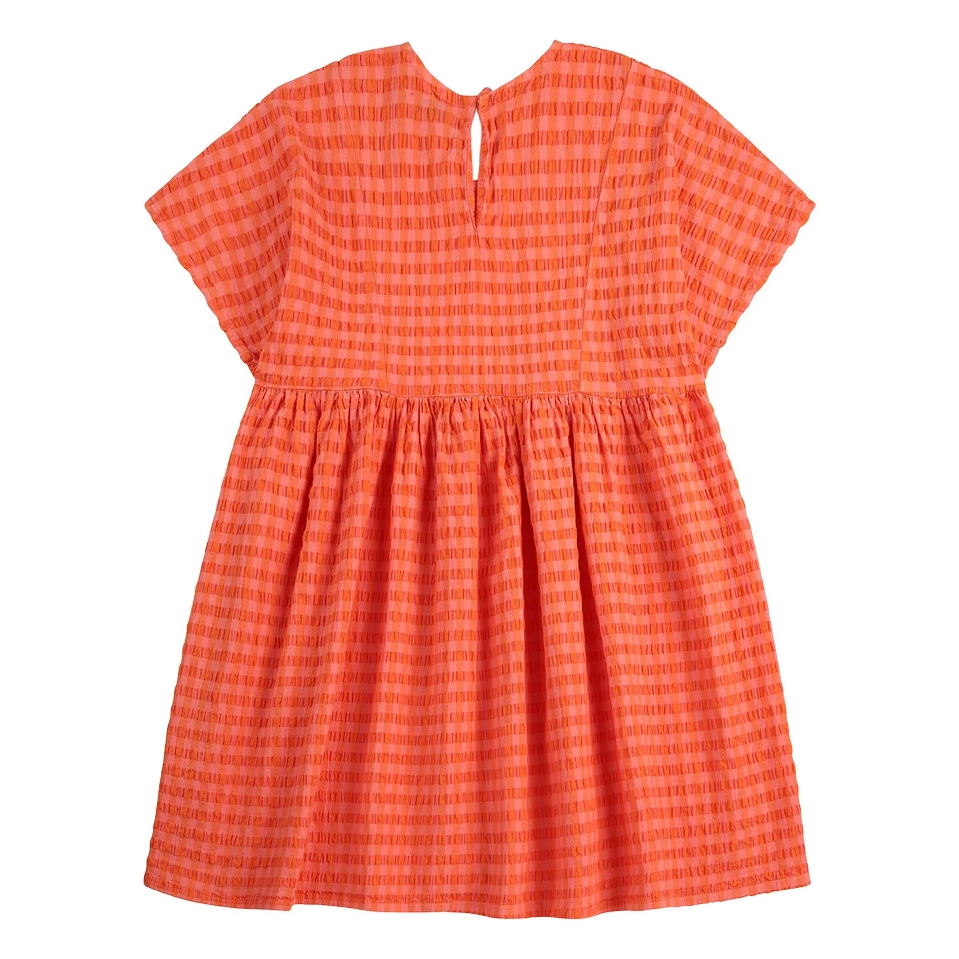 Bobo Choses - Gingham dress | Coral