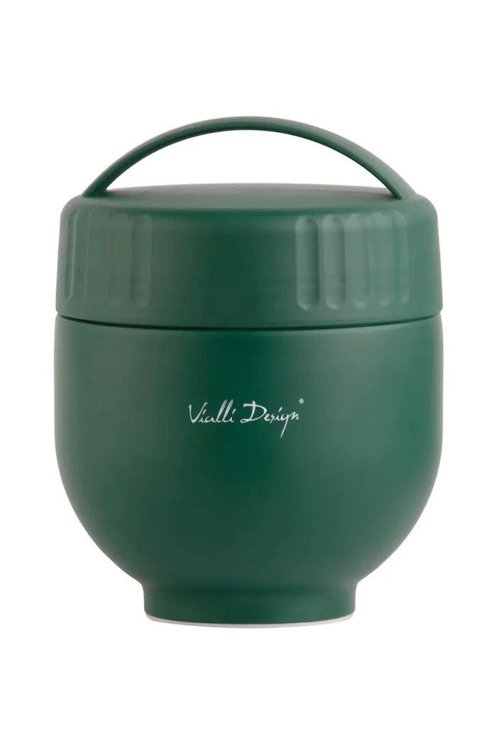 Термос с контейнер и лъжица Vialli Design Fuori 680 ml