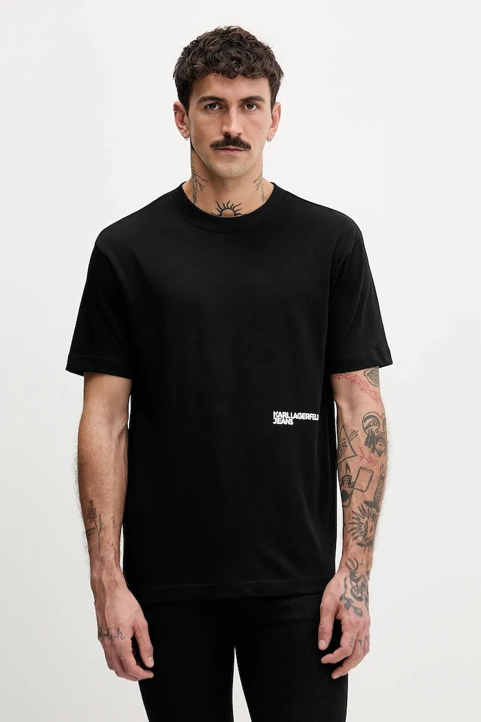 Памучна тениска Karl Lagerfeld Jeans
