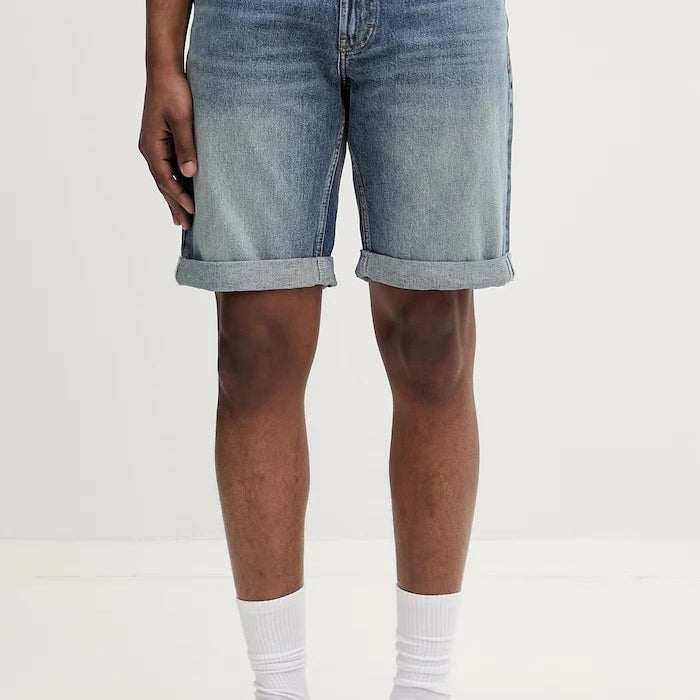 HUGO erkek denim kısa pantolon HUGO 838/S