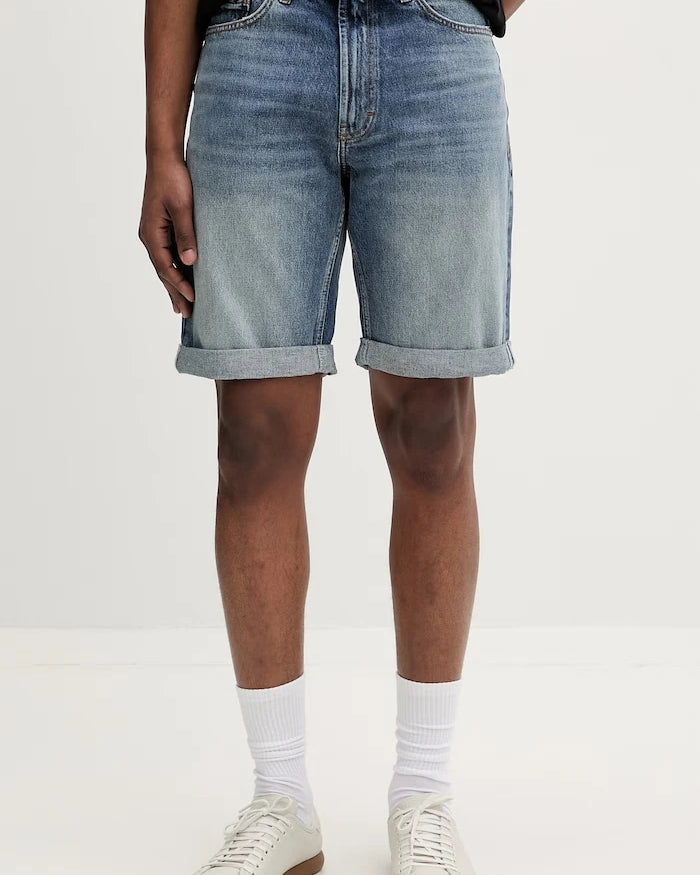 HUGO erkek denim kısa pantolon HUGO 838/S