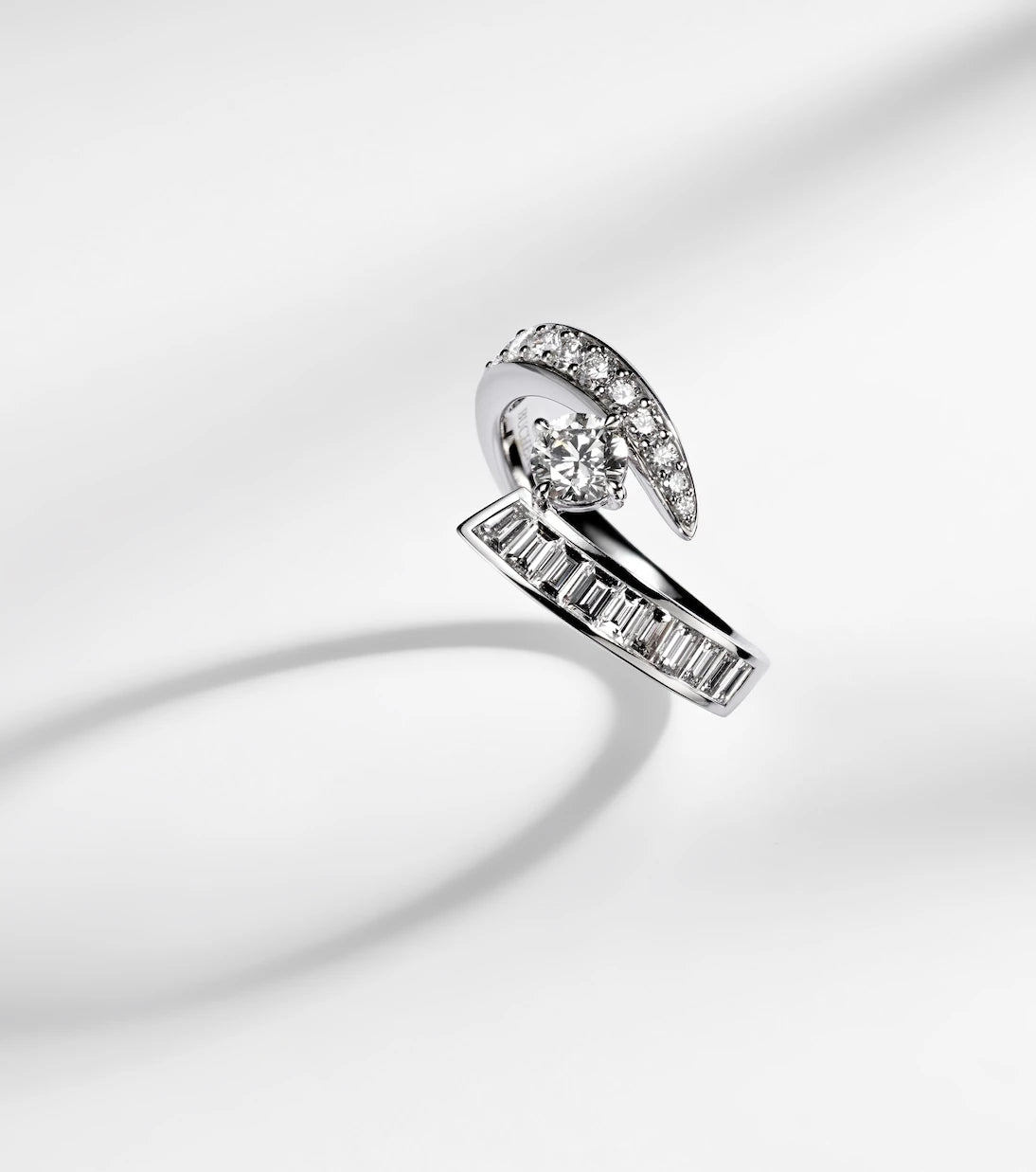 Bucherer Fine Jewellery - Inner Fire 18kt white gold ring with diamonds