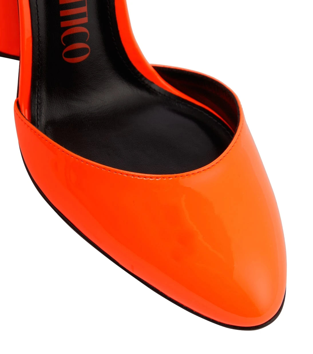 The Attico - Luz patent leather pumps