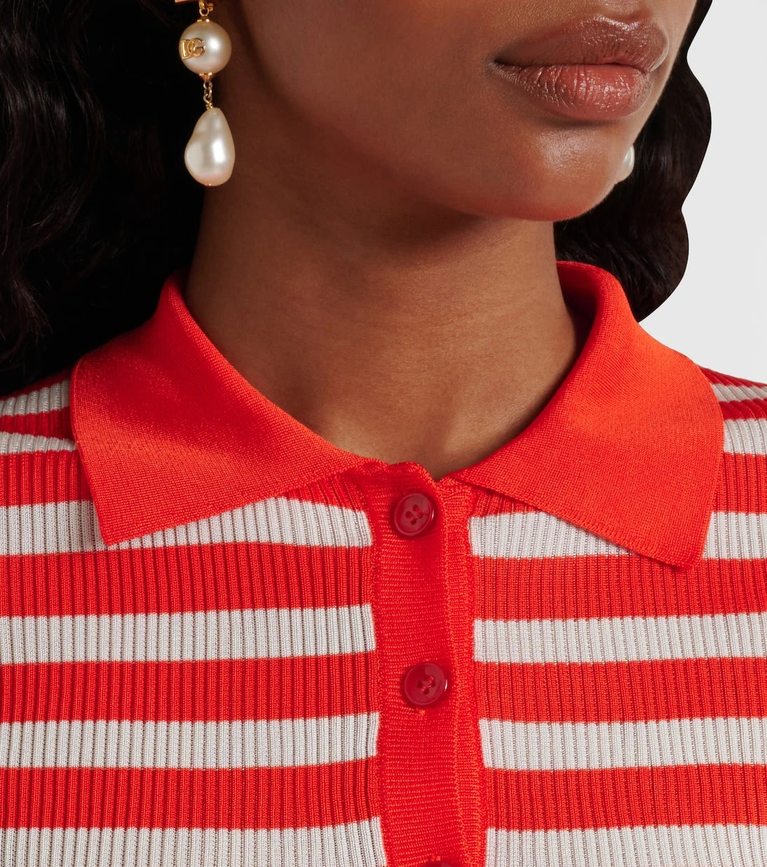 Dolce&Gabbana - Striped polo shirt